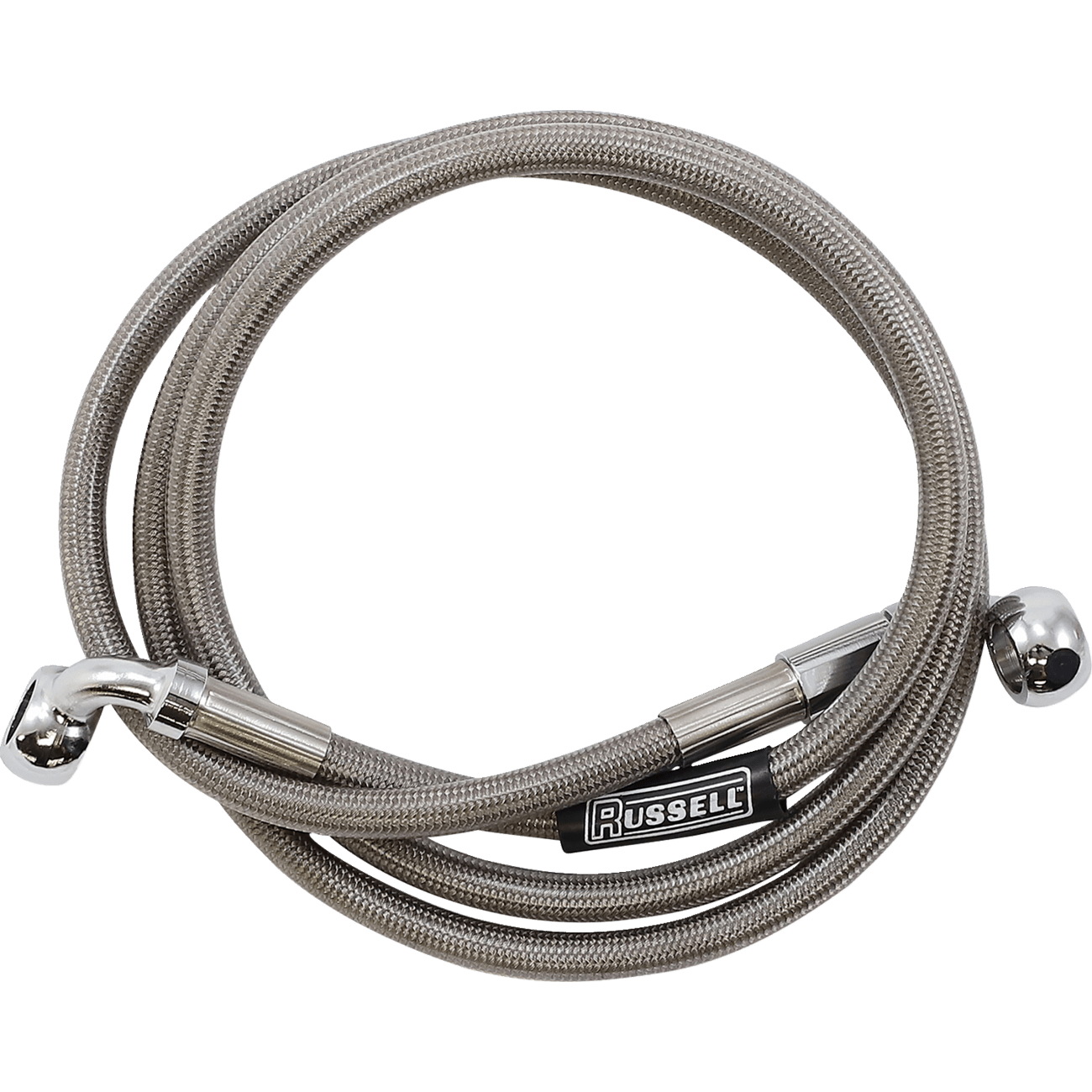 RUSSELL Brake Hose 48" 90° 3/8"