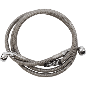 RUSSELL Brake Hose 48" 90° 3/8"