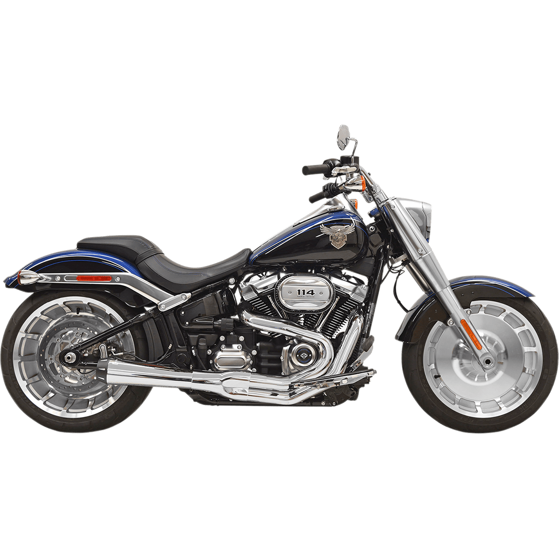 BASSANI XHAUST 2:1 Exhaust Chrome 1S62R