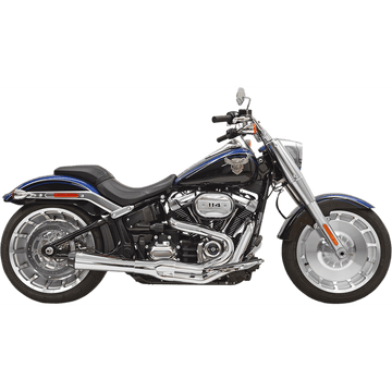 BASSANI XHAUST 2:1 Exhaust Chrome 1S62R