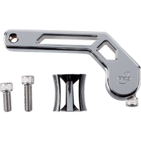 PRO-ONE PERF.MFG. T-Rex Shorty Shfiter Arm Chrome '88-'22 FL 500775