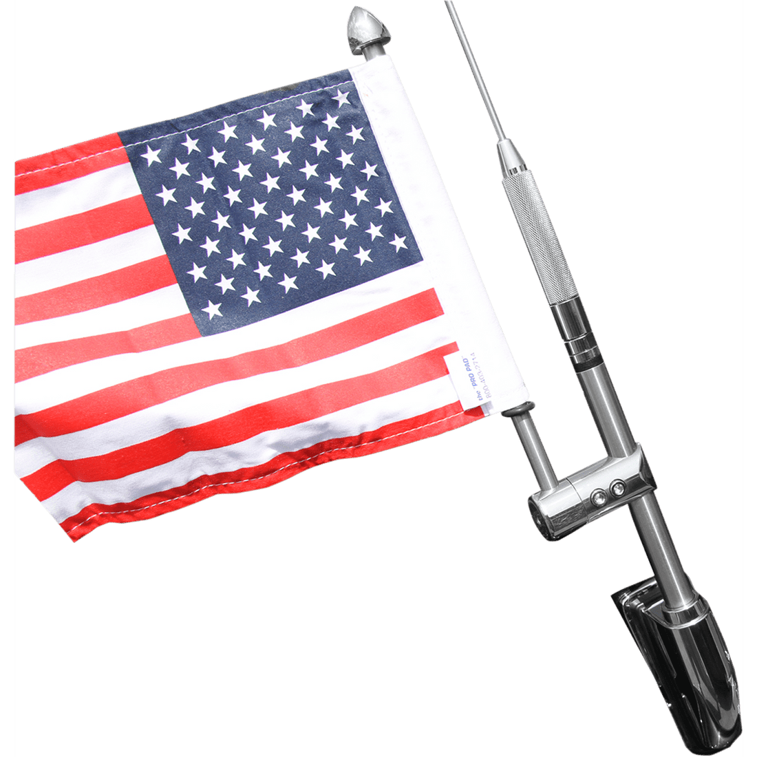 PRO PAD Antenna Flag Mount With 6" X 9" Flag