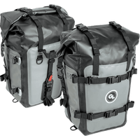 GIANT LOOP Mototrekk Panniers™ Gray/Black MTPN17