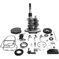 BAKER DRIVETRAIN Direct Drive Gear Set 6-Speed Black DD6411PL03