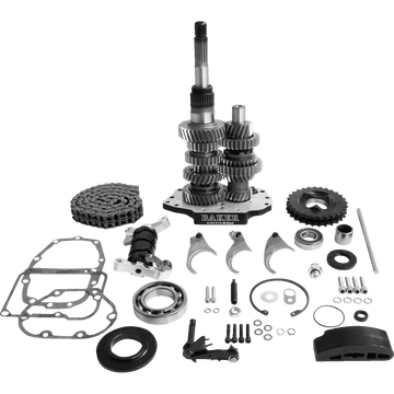 BAKER DRIVETRAIN Direct Drive Gear Set 6-Speed Black DD6411PL03