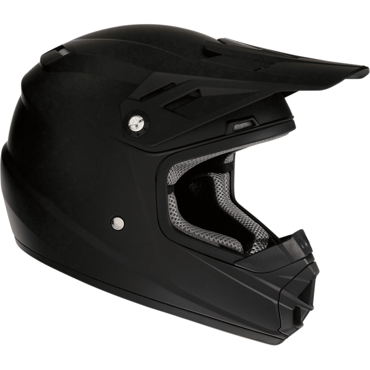 Z1R Youth Rise Helmet Flat Black Medium