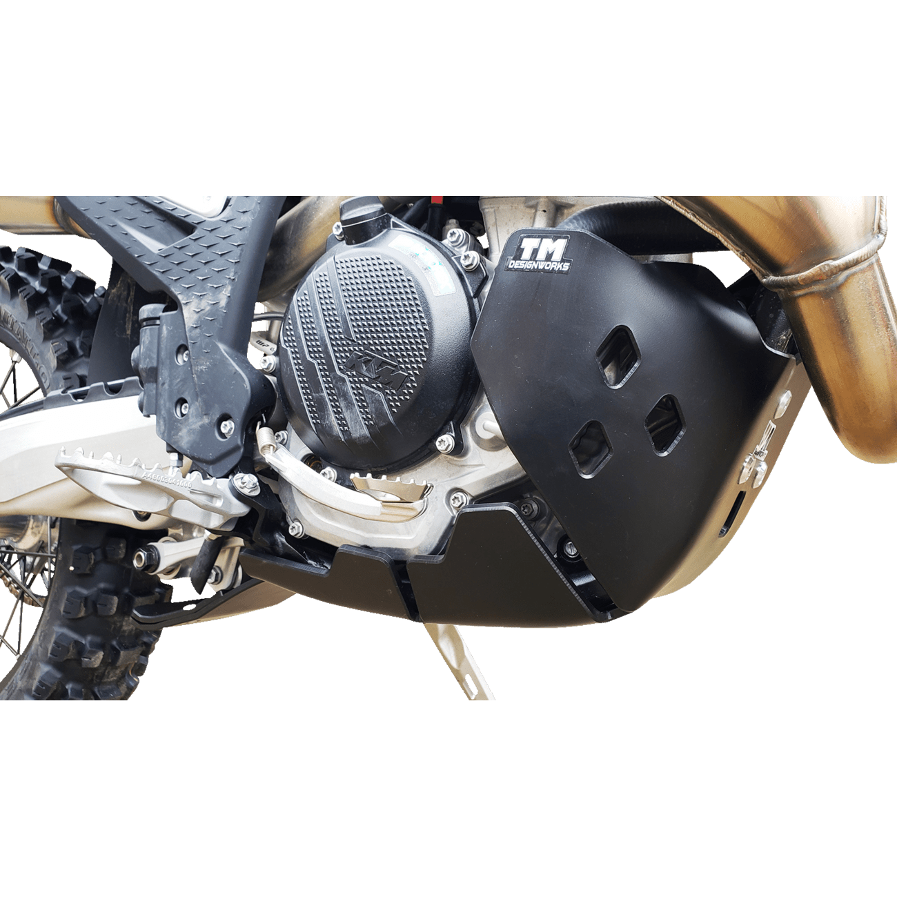 T.M. DESIGNWORKS Skid Plate Black KHLG362BK