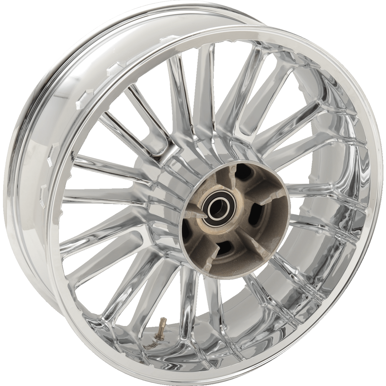 COASTAL MOTO Wheel Atlantic 3D Rear Single Disc/without ABS Chrome 18x5.5 '09+ FL