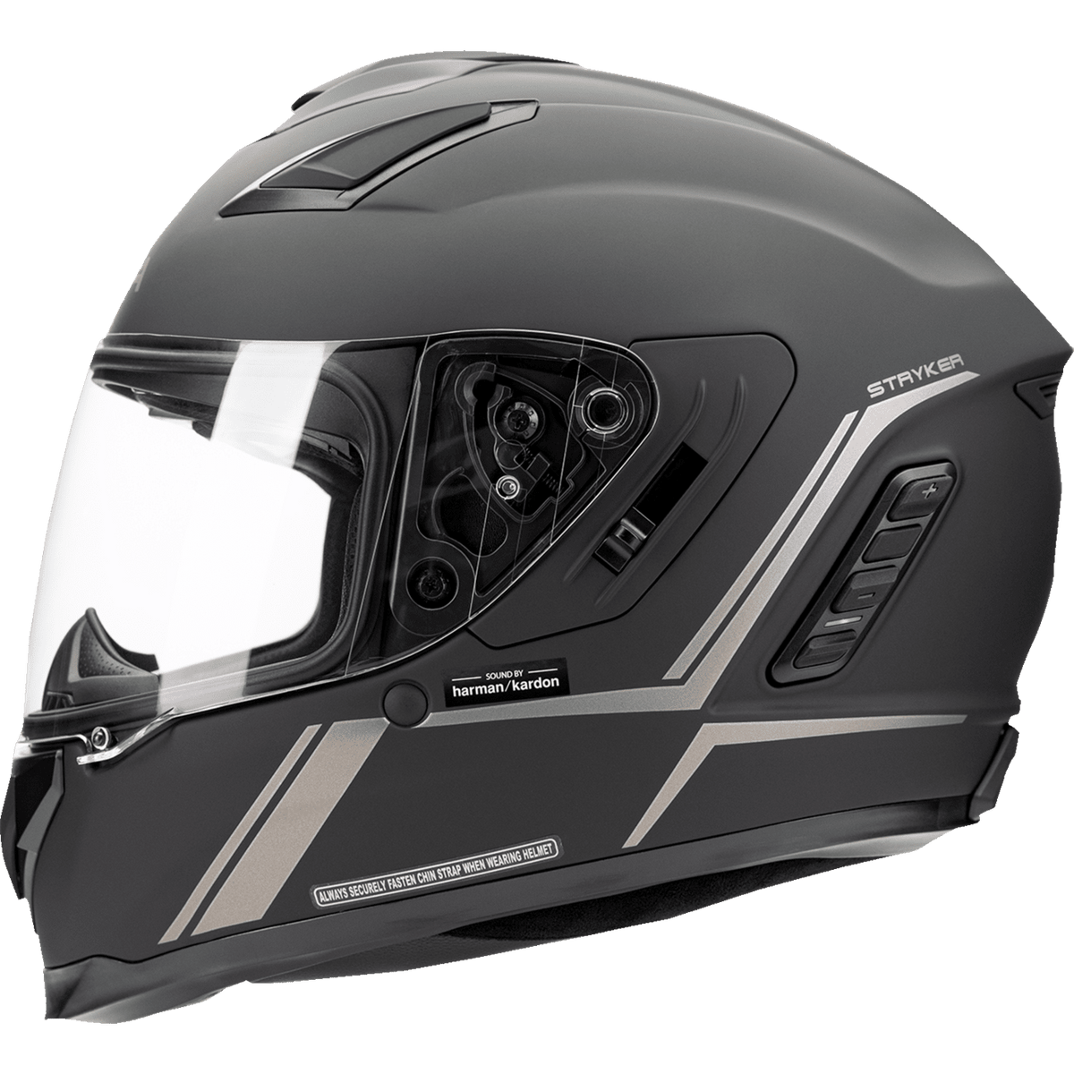 SENA Stryker Helmet Matte Black Large STRYKERMB00L1