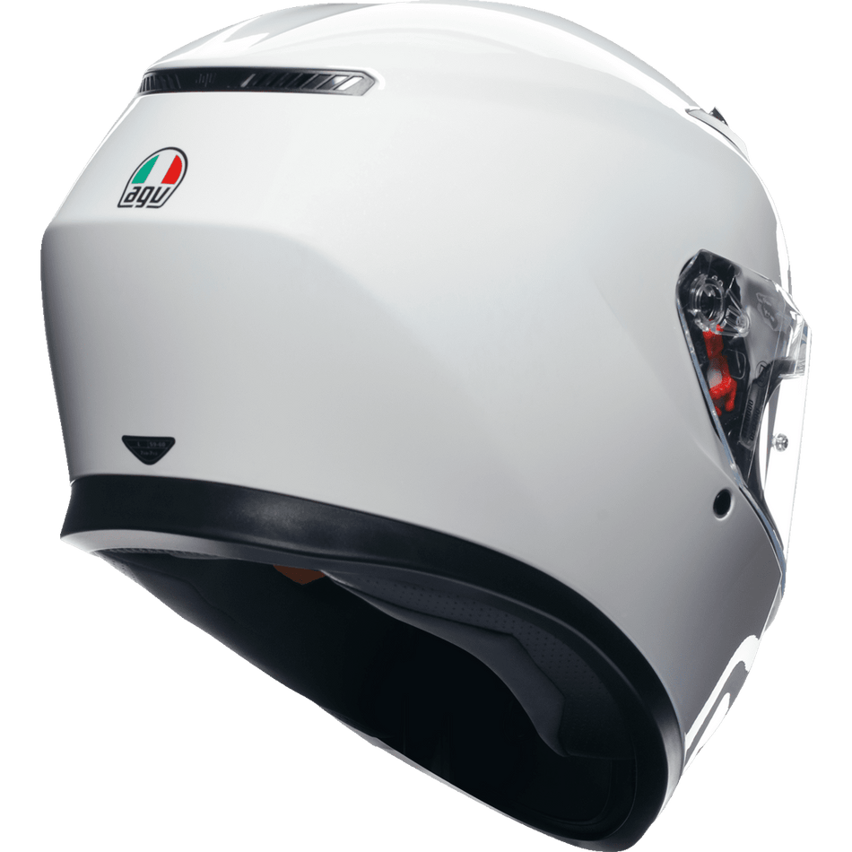 AGV K3 Helmet Seta White Medium 2118381004014M