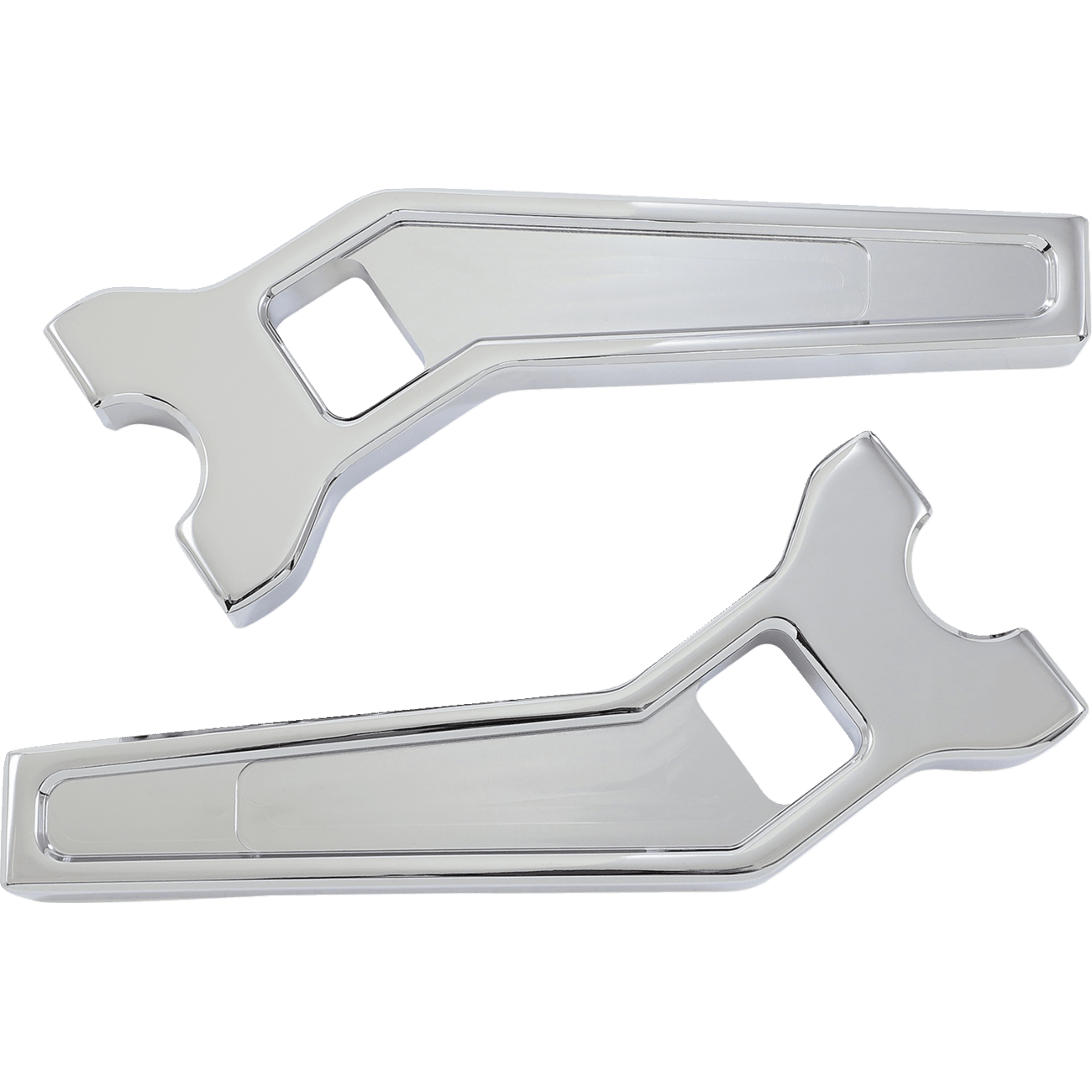 LA CHOPPERS Risers Pullback 8" x 1-1/4" Chrome LA748108C