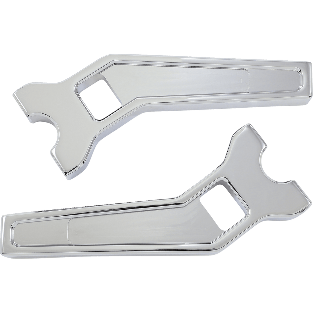 LA CHOPPERS Risers Pullback 8" x 1-1/4" Chrome LA748108C