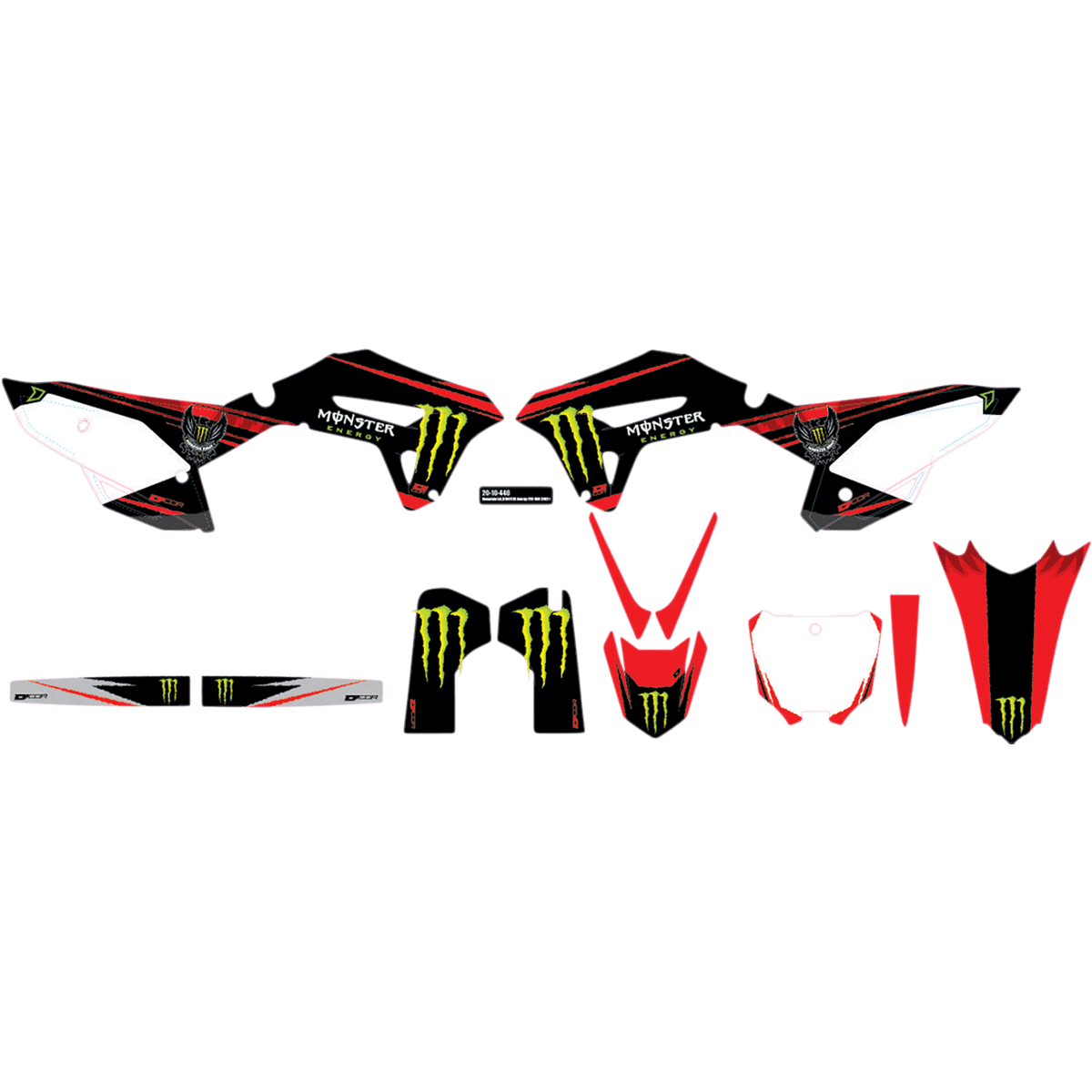 D'COR VISUALS Graphic Kit Monster Energy