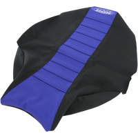 SDG Pleated Seat Cover Blue Top/Black Sides