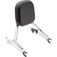 COBRA Detachable Backrest Black Short Chieftain 5022205B