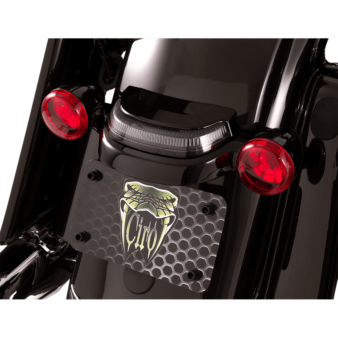 CIRO Taillight Smoke Black 40154