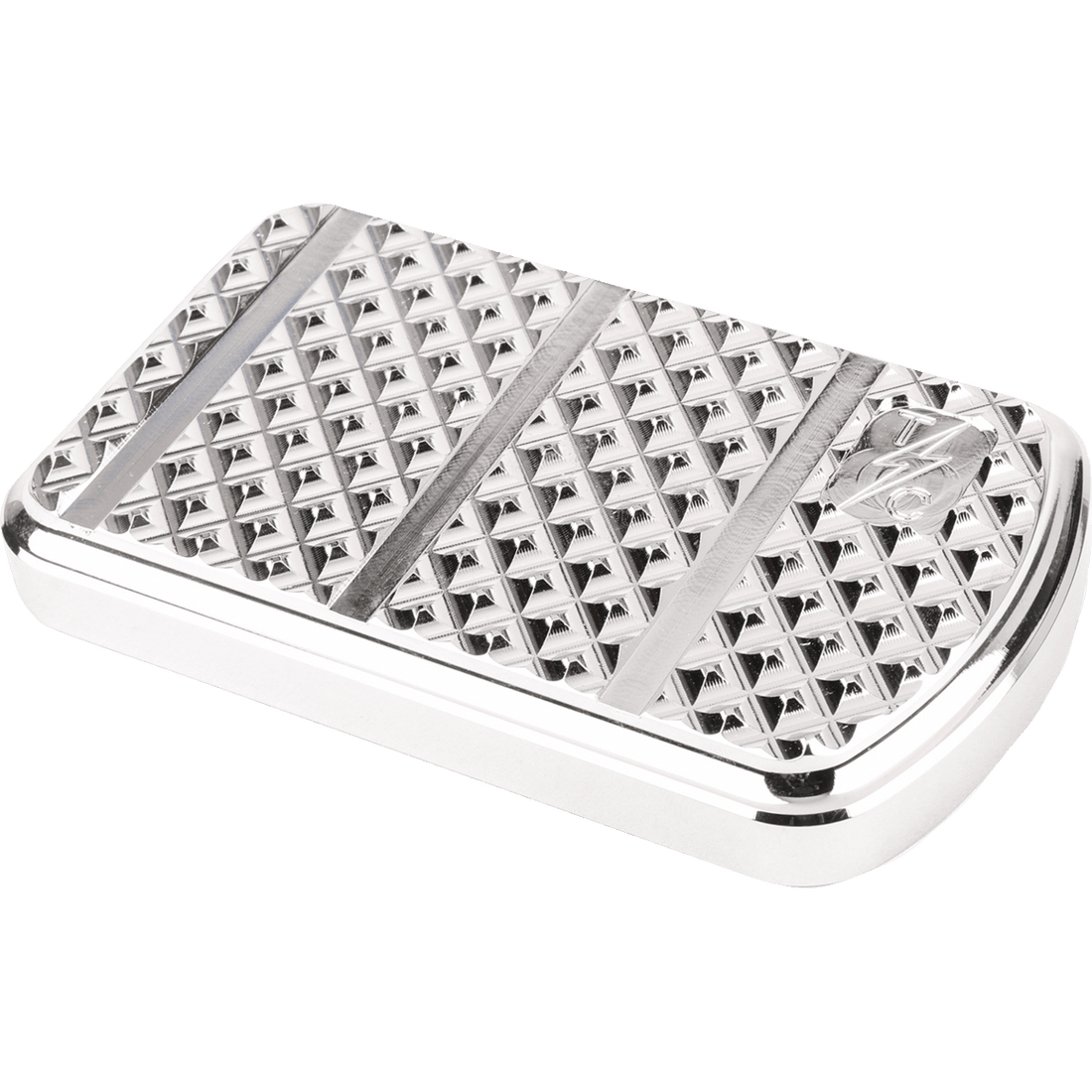 THRASHIN SUPPLY CO. Brake Pedal Pad Chrome FL TSC22013