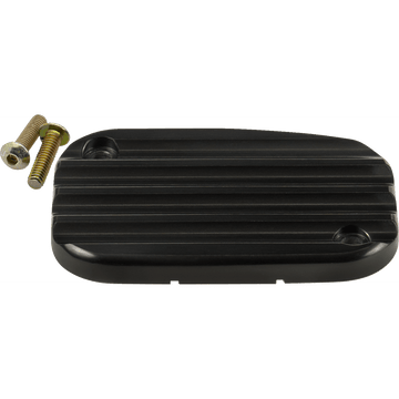 JOKER MACHINE Master Cylinder Cover Hydraulic Clutch Finned Black