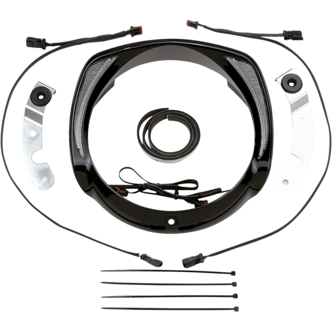 CIRO Headlight Bezel Black 45206