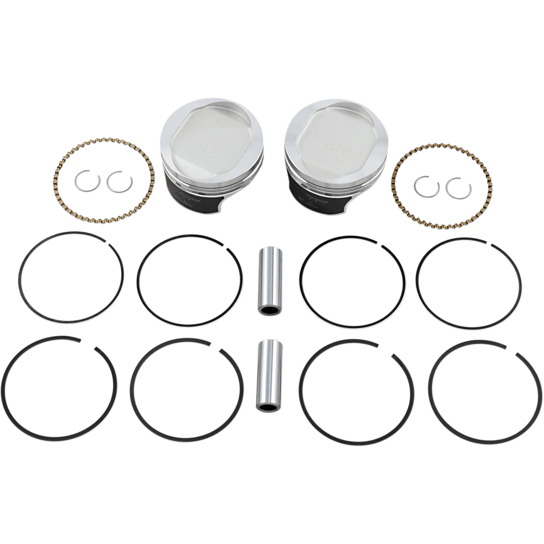 WISECO Tracker™ Series Piston Kit 3.498" 883 cc Bored to 1200 cc Standard 883 XL