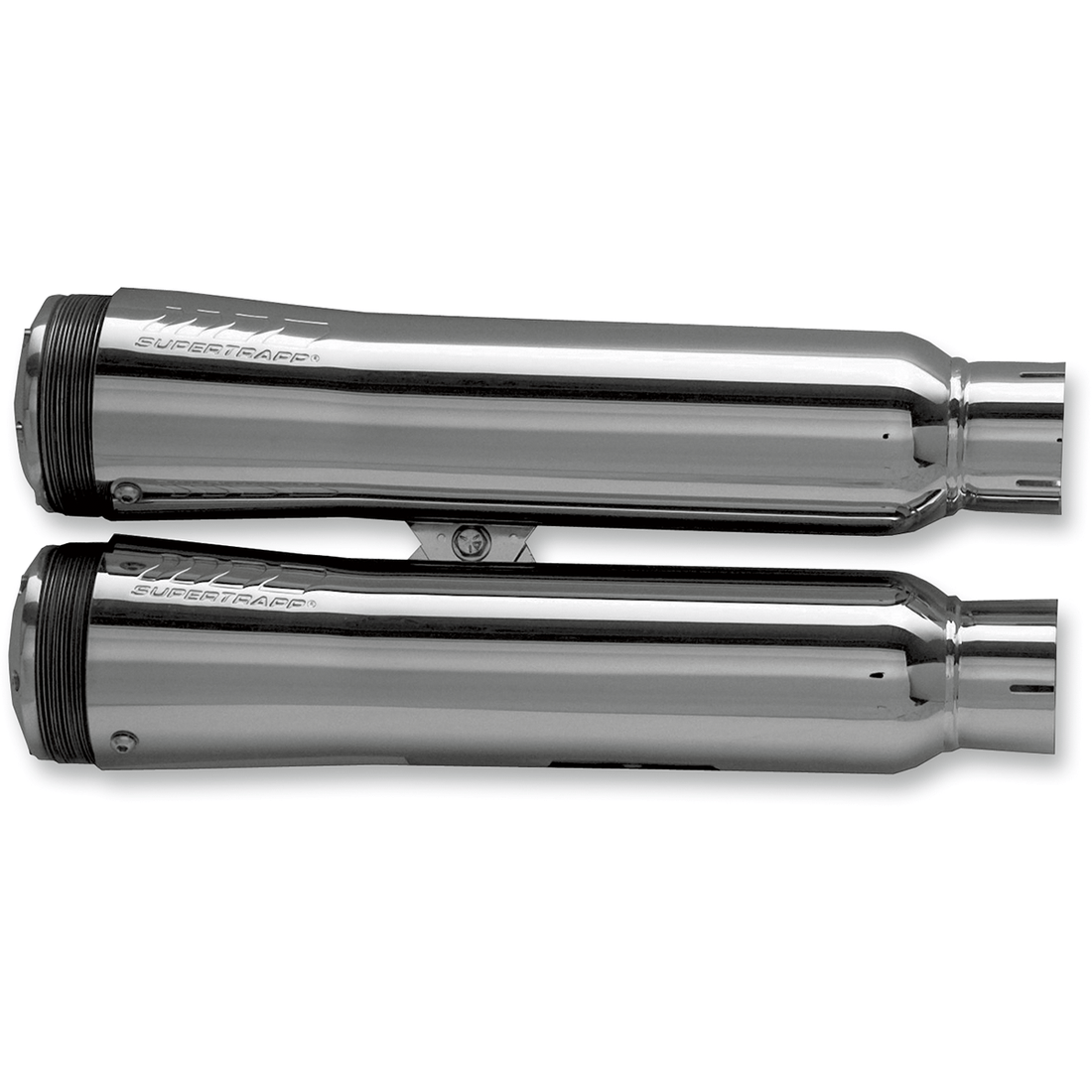 SUPERTRAPP Fatshots Mufflers Chrome 82871134