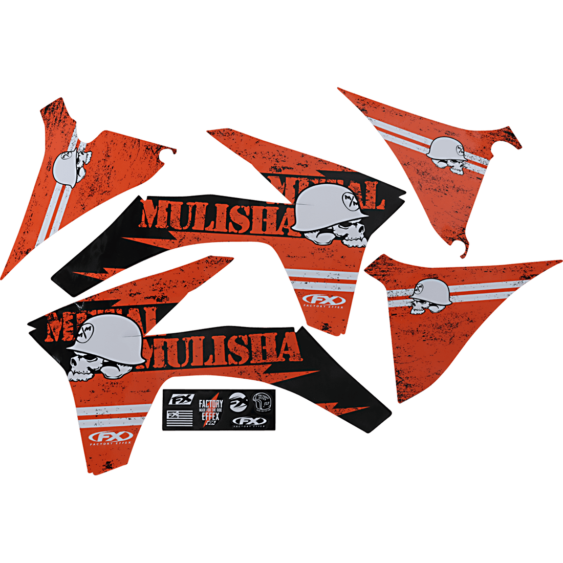 FACTORY EFFEX Metal Mulisha Graphic Kit KTM