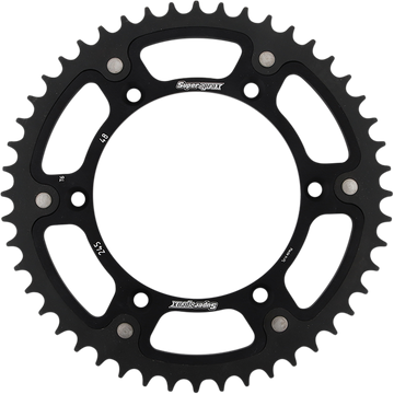 SUPERSPROX Stealth Rear Sprocket 48 Tooth Black Yamaha RST24548BLK