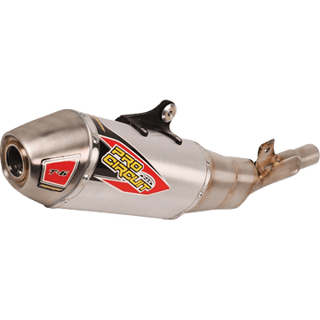 PRO CIRCUIT T-6 Slip-On Muffler Stainless Steel 0122445A