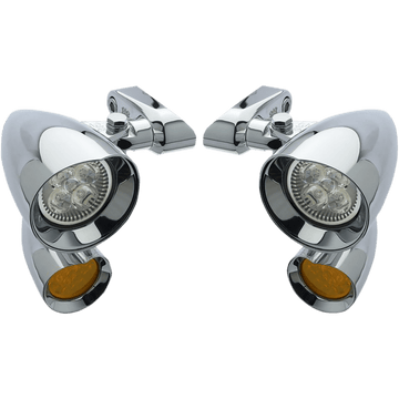 HEADWINDS Spotlight Turn Signal Chrome FLT900VD0015CAP