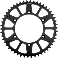 SUNSTAR SPROCKETS Rear Sprocket 50 Tooth Suzuki Works/Black 5357750BK