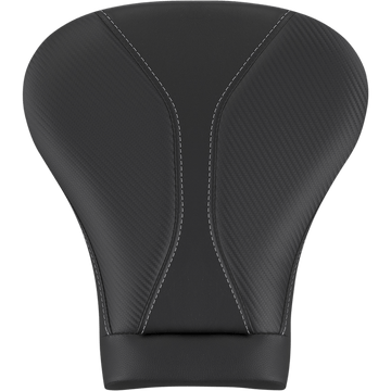 SADDLEMEN Dominator Pillion Pad Touring Black w/ Gray Stitching FL '08-'23 80807B0142L