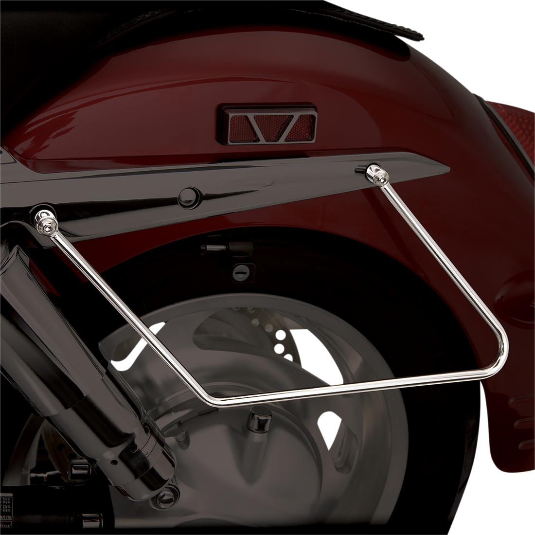 SHOW CHROME Saddlebag Stays VT1100