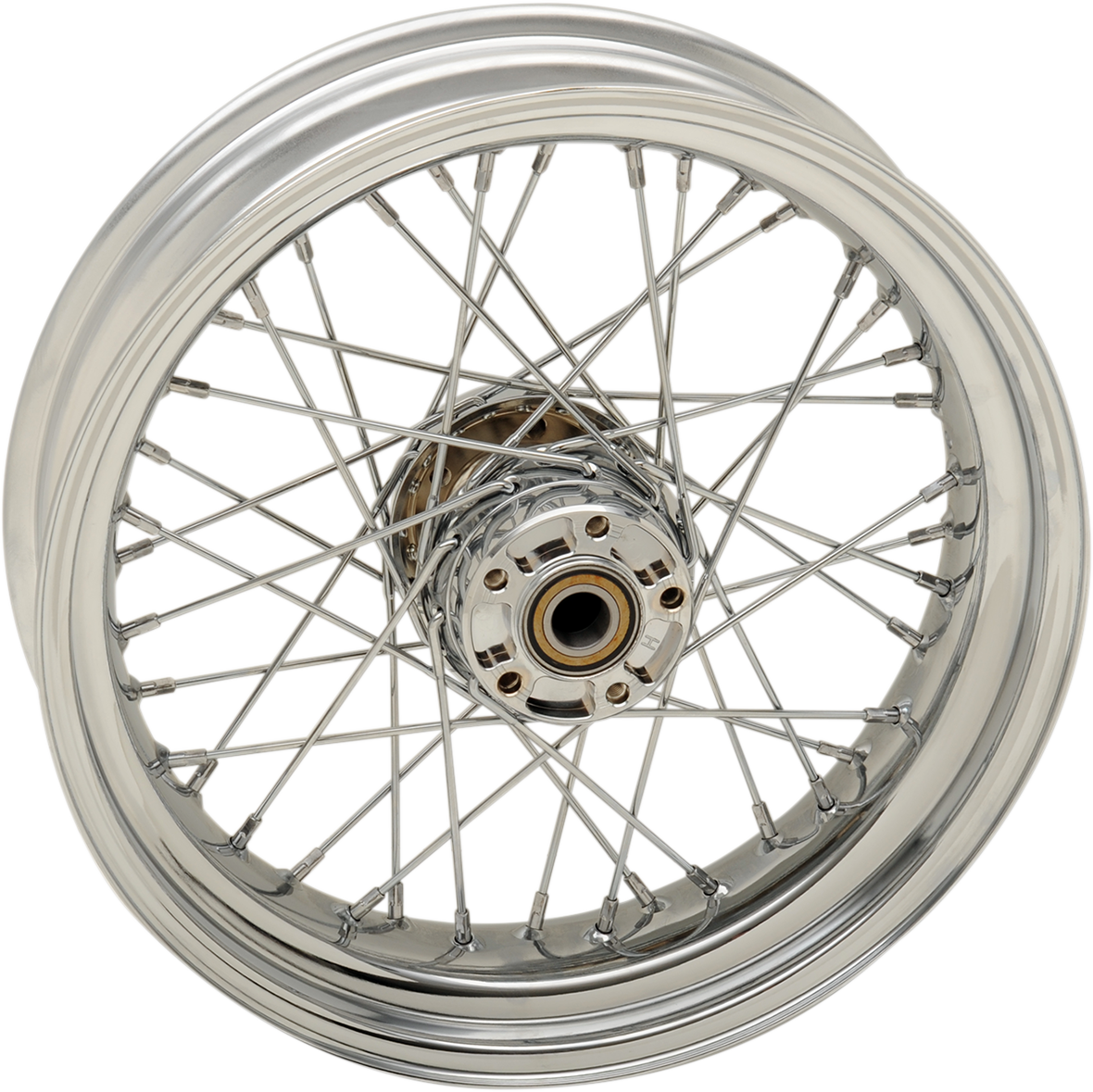 DRAG SPECIALTIES Wheel Laced 40 Spoke Rear Chrome 17x4.5 '08-'17 FXD