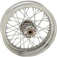 DRAG SPECIALTIES Wheel Laced 40 Spoke Rear Chrome 17x4.5 '08-'17 FXD