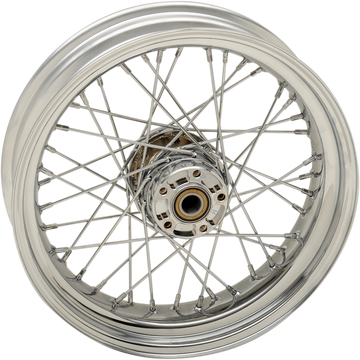 DRAG SPECIALTIES Wheel Laced 40 Spoke Rear Chrome 17x4.5 '08-'17 FXD