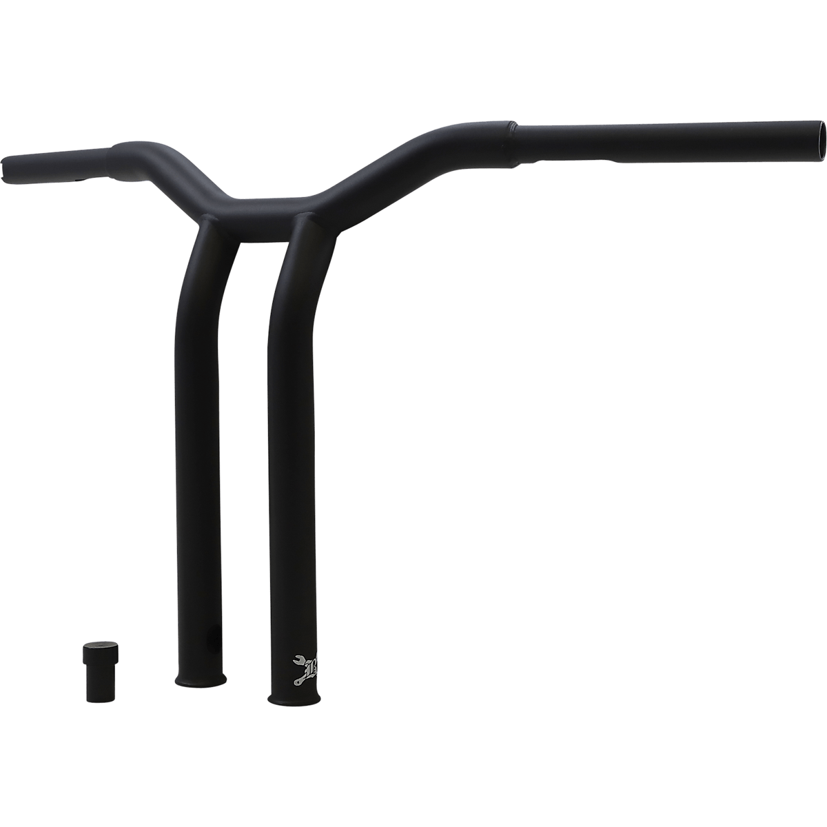 BURLY BRAND Handlebar Dominator Raked 14" Matte Black B126053SB