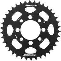 SUPERSPROX Rear Sprocket Black Kawasaki/Suzuki 38 Tooth