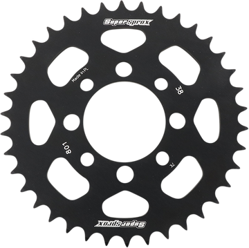 SUPERSPROX Rear Sprocket Black Kawasaki/Suzuki 38 Tooth