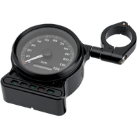 JOKER MACHINE OE Indicator Speedometer Side Mount Black