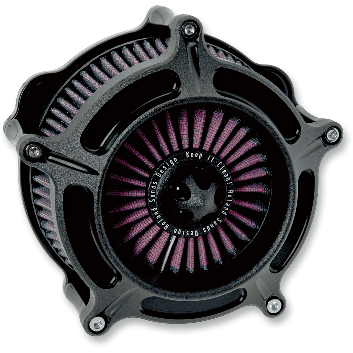 RSD Turbine Air Cleaner Kit Black Ops™ 02062037SMB