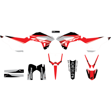 D'COR VISUALS Graphic Kit Honda 2010444