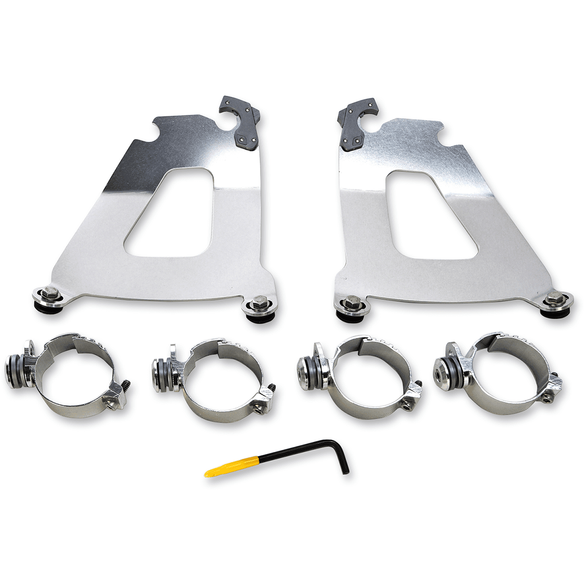 MEMPHIS SHADES Bullet Mounting Kit VTX18 Polished MEK2012