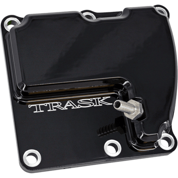 TRASK CheckM8™ Vented Transmission Top Cover Black TM2041BK