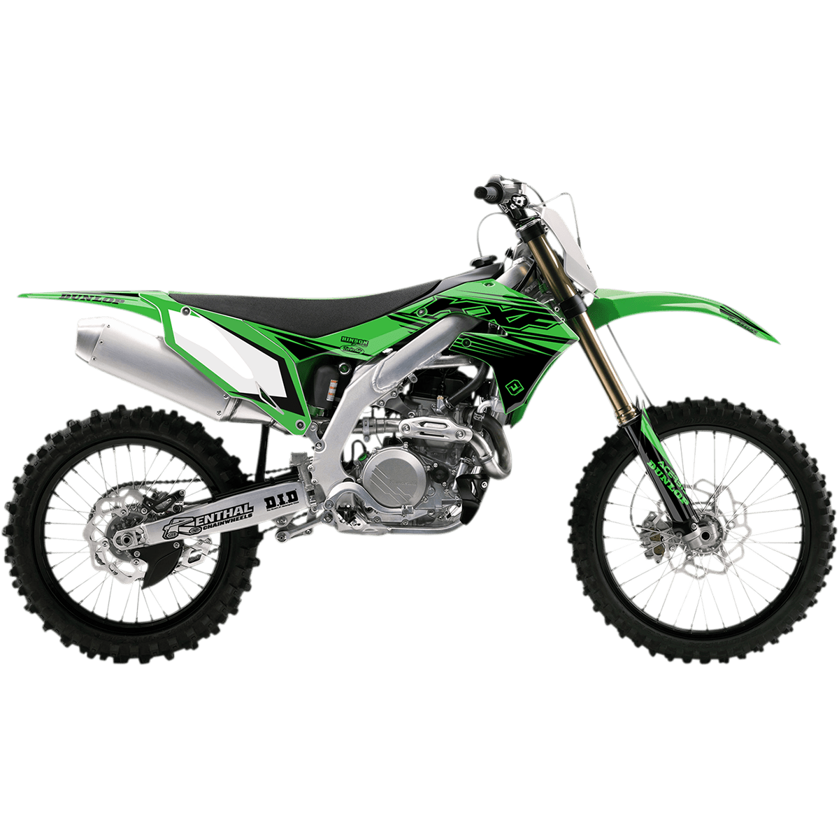 FLU DESIGNS INC. PTS 5 Graphic Kit KX250F