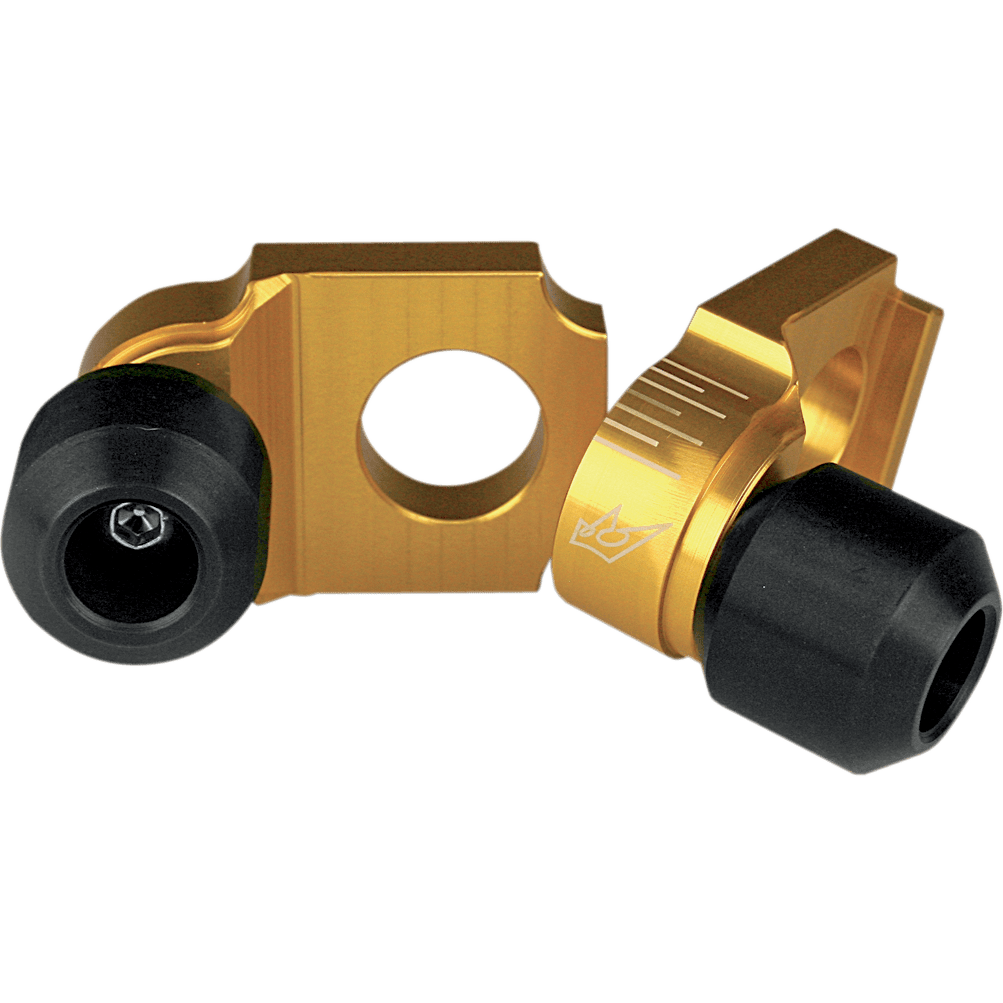 DRIVEN RACING Axle Block Sliders Yamaha Gold DRAX101GD