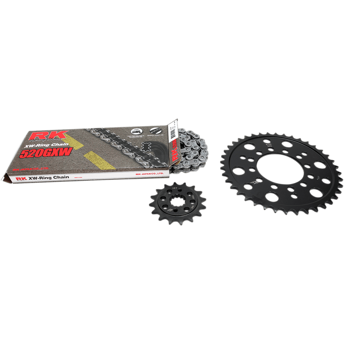 RK Chain Kit Natural Kawasaki ZX-10R '06-'07 2108069P