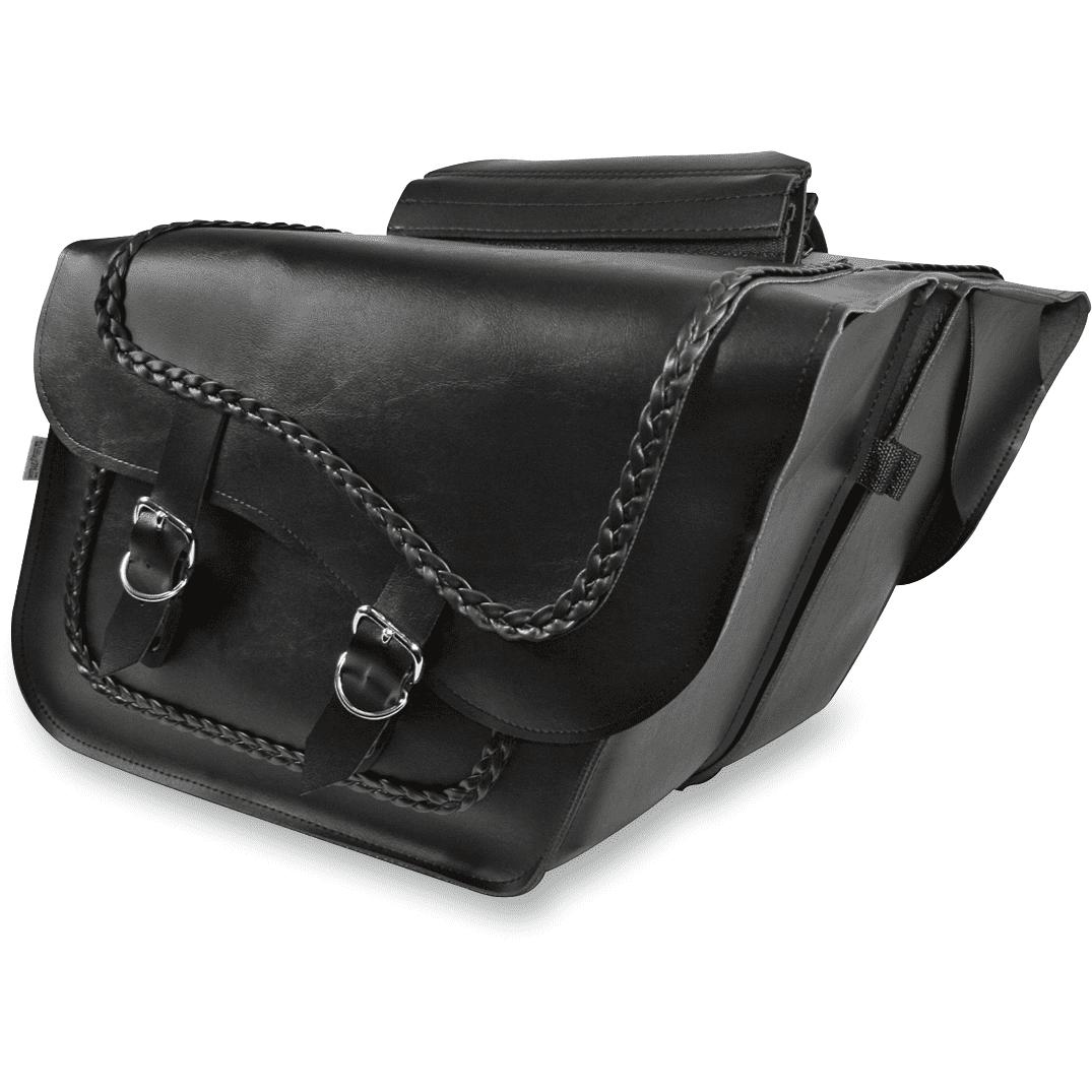 WILLIE & MAX LUGGAGE Fleetside Slant Saddlebags Black 5870920