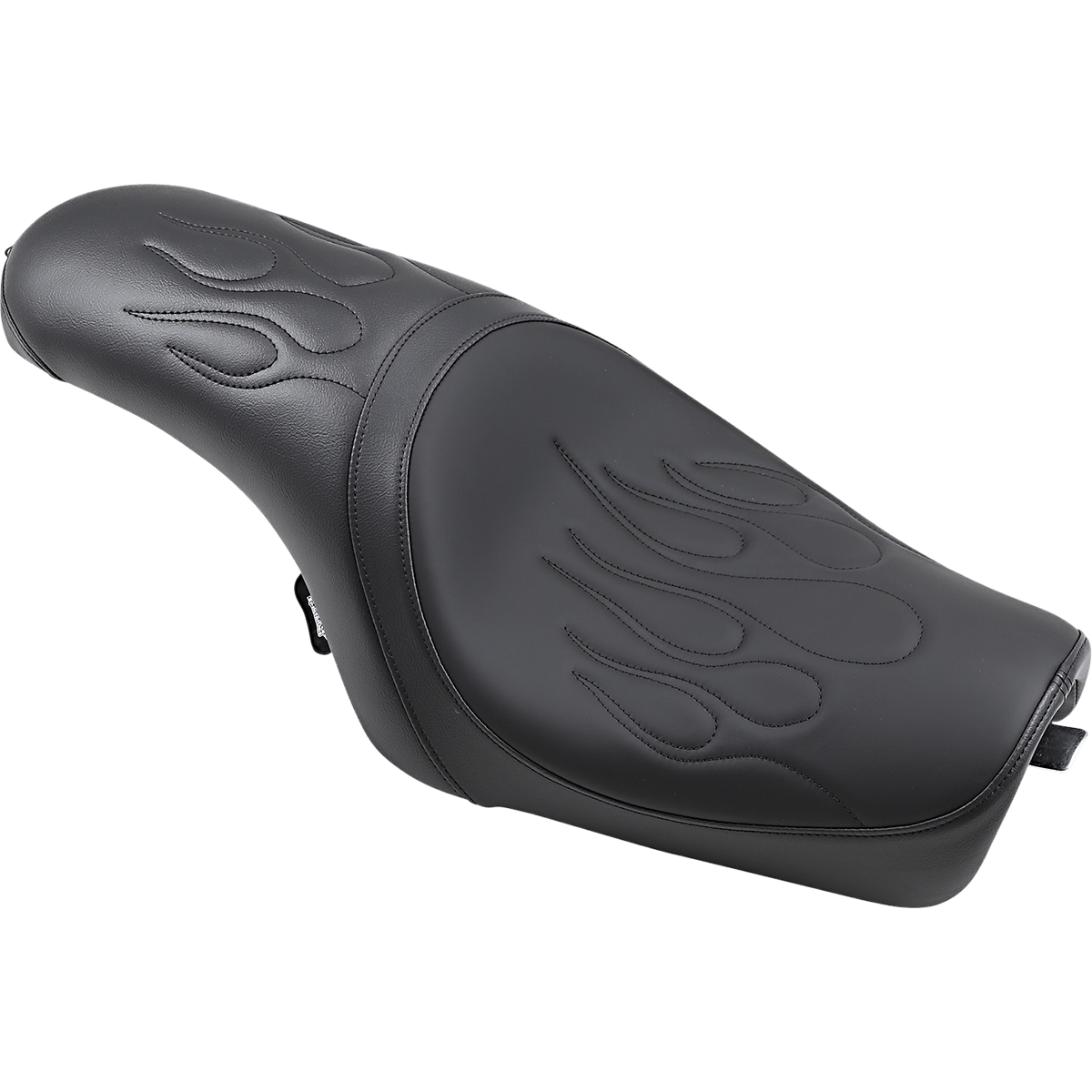 DRAG SPECIALTIES Predator Seat Flame Stitched XL '04-'22