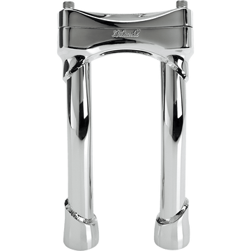 BILTWELL Risers Murdock Oversized Pullback 8" Chrome 641410508