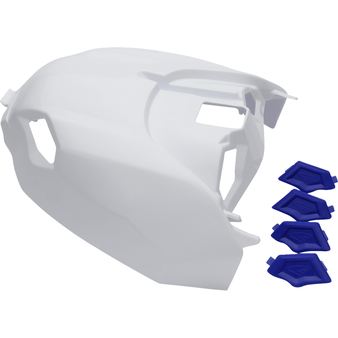 CYCRA Air Box Cover Vented White Yamaha